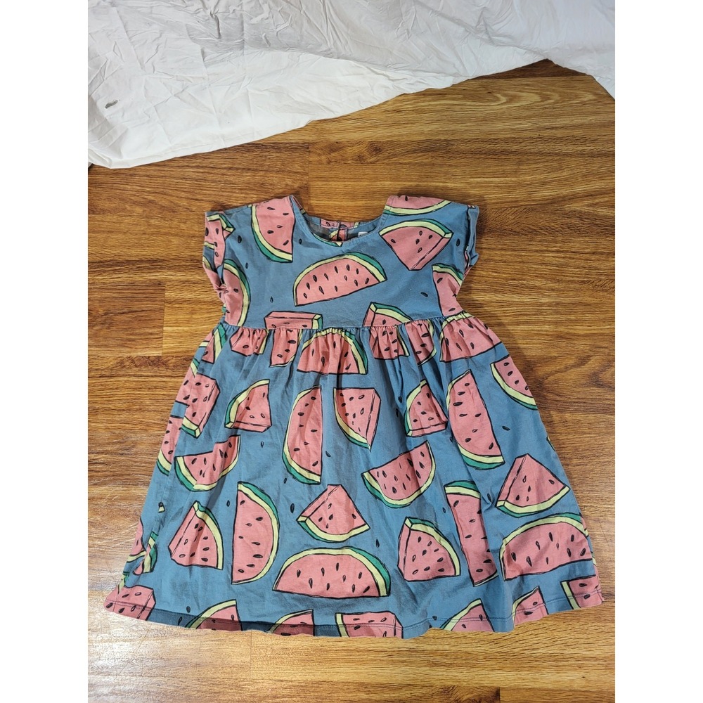 Tea Brand Size‎ 6 Watermelon Design Dress Short Sleeve